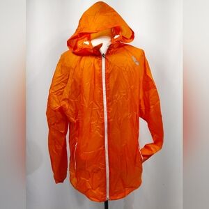 Hind Orange Lightweight Hooded Rain Jacket